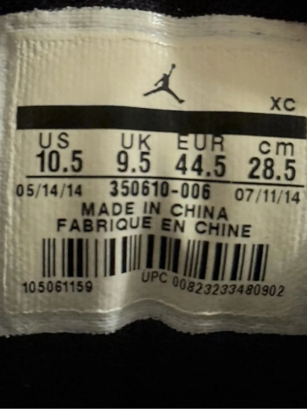 Jordan Low-Top Sneakers - Black/White